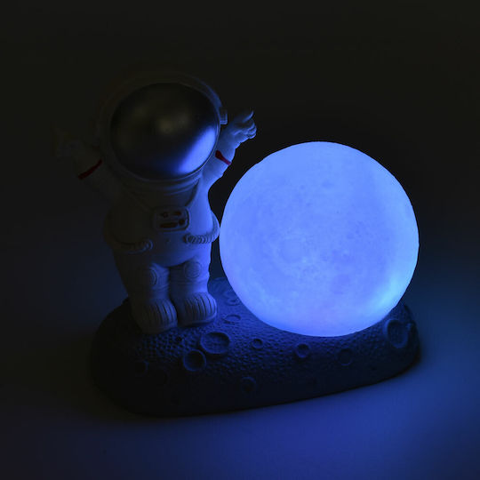 Dekorative Lampe Astronaut Gray