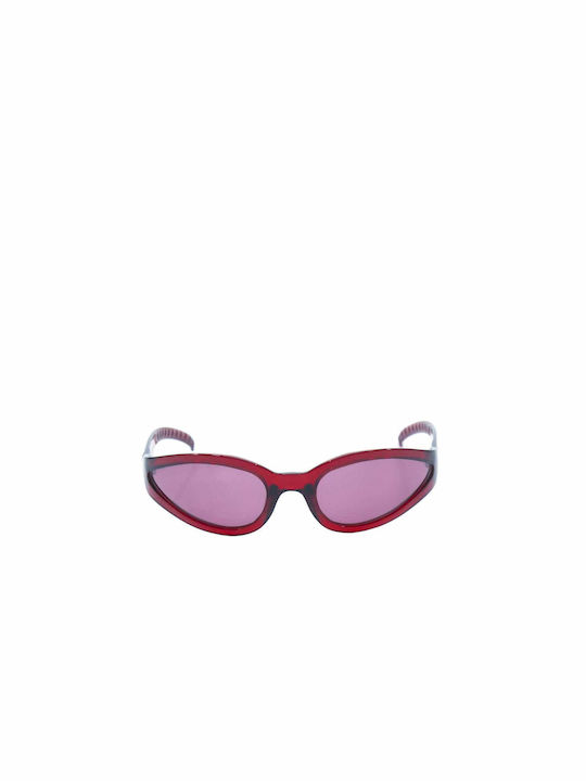 Moschino Women's Sunglasses with Red Plastic Frame and Red Lens 3597S 2475