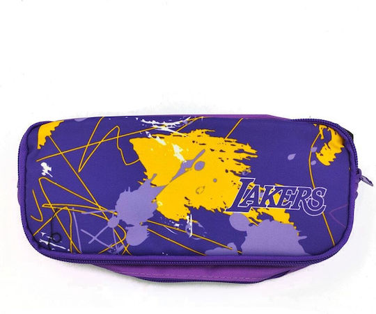 Back Me Up Los Angeles Federmäppchen Zylinderförmig Lila