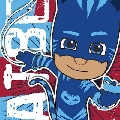 Dimcol Disney Kinder-Strandtuch Mehrfarbig PJ Masks 140x70cm 42160912001