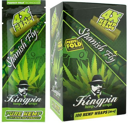 HBI EUROPE GMBH Kingpin Spanish Fly Zigarren 50mm 5cm Braune 4 Stück