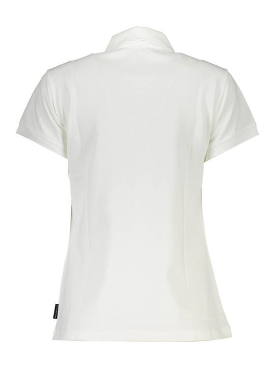 North Sails Women's Polo Blouse Short Sleeve White