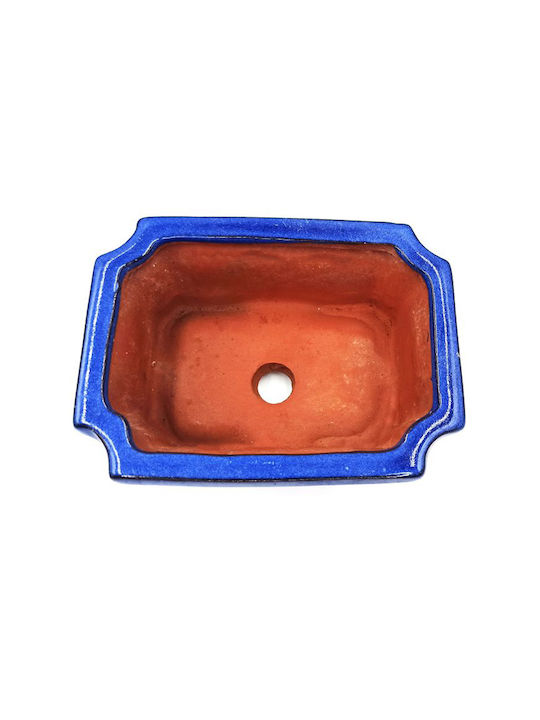 Flower Pot 15.5x8cm in Blue Color 67133457012