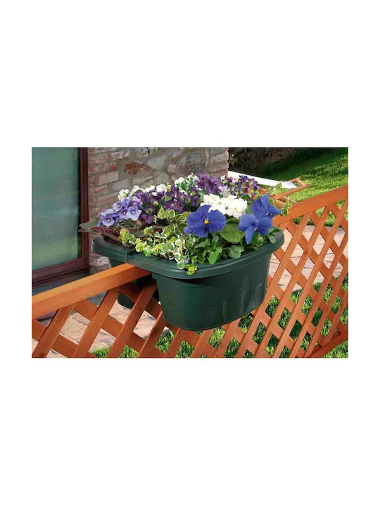 Bama Planter Box Plastic Verde Bama Planter Box Plastic Verde