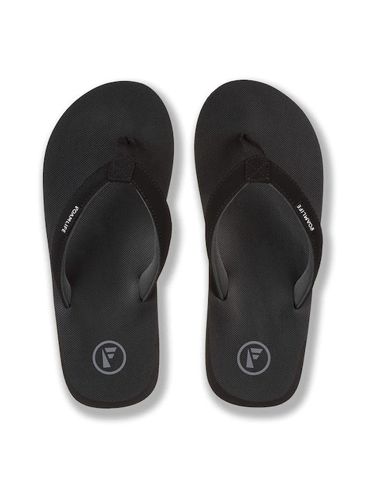 FOAM LIFE LIXI - WOMENS FLIP FLOPS - BLACK WOMEN'S FLIP FLOPS BLACK