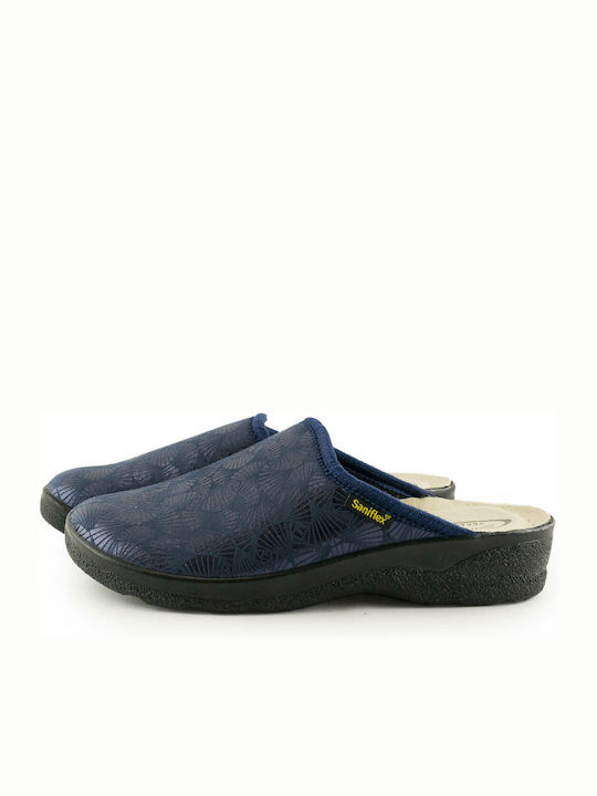 8313-10 MARESCA Women's Winter Slippers Blue