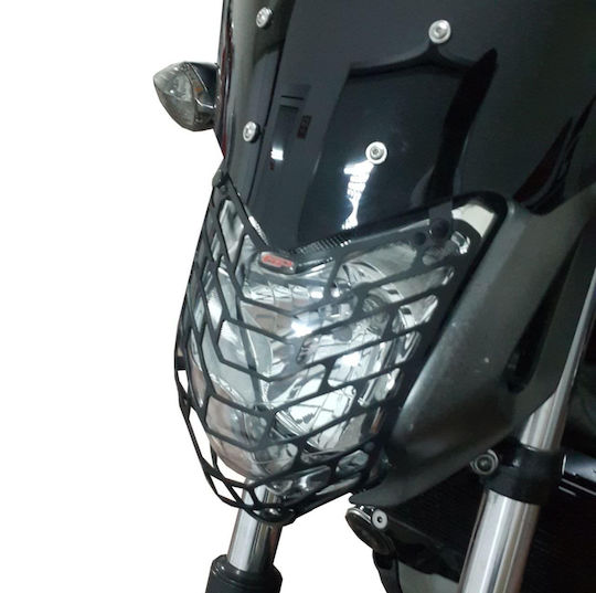 GP Kompozit Προστατευτικό Φαναριού Μοτοσυκλέτας Honda NC700X Μαύρο