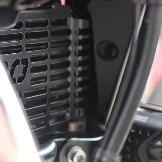 GP Kompozit GPK Motorrad-Kühlerschutz Honda VFR Schwarz