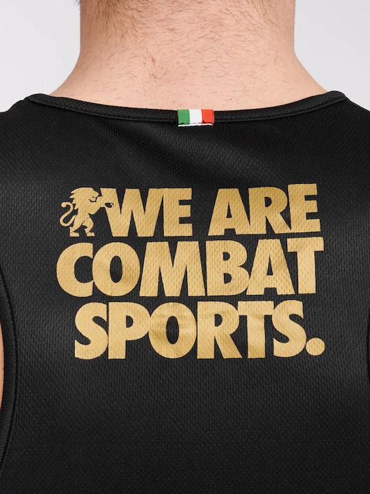 Leone 1947 Sleeveless Shirt AB228 for Boxing Black