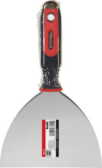 KWB Σπάτουλα Inox 150mm με Πλαστική Λαβή 033115