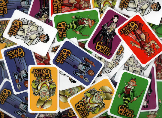 Настолна игра Greed Quest за 3-6 играчи 8+ години (EN) Steve Jackson Games