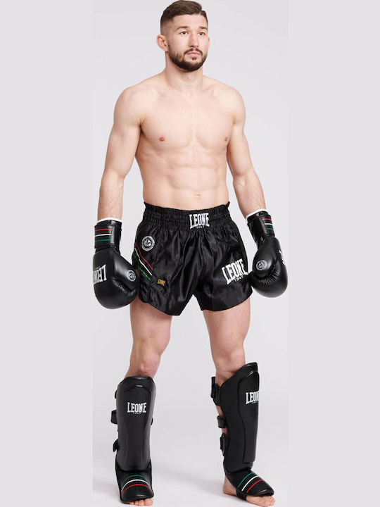 Leone 1947 Flag Men's Kick/Thai Boxing Shorts Black