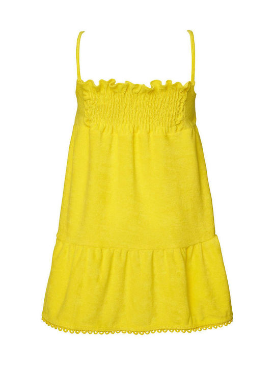 SugarFree Kids Dress Sleeveless Yellow