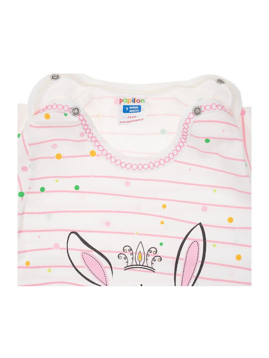 Papillon Kids Short-Sleeved Pink 2pcs