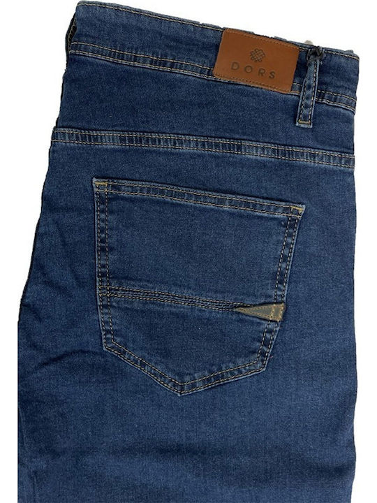 Pantaloni Elastic Albastru