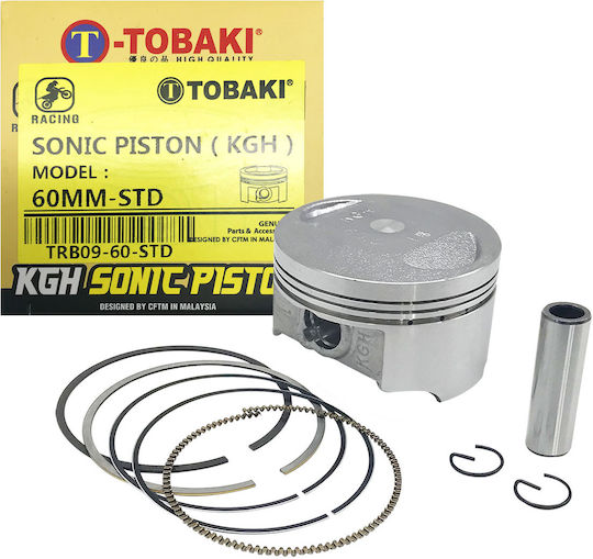 Tobaki Motorcycle Piston 60mm