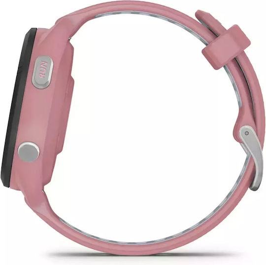 Garmin Forerunner 265s 42mm Wasserdicht Smartwatch mit Pulsmesser (Light Pink/Whitestone)