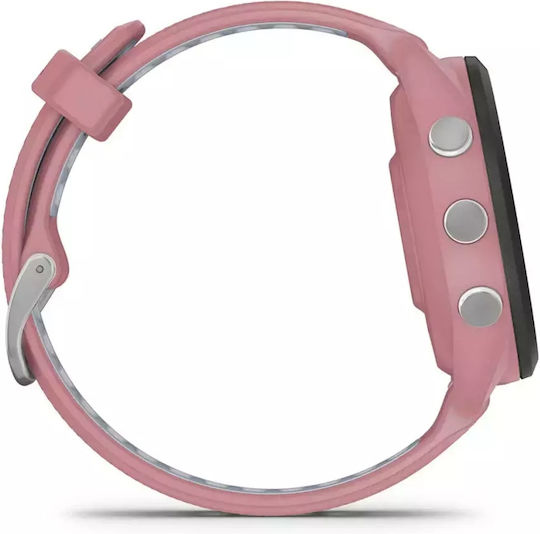 Garmin Forerunner 265s 42mm Wasserdicht Smartwatch mit Pulsmesser (Light Pink/Whitestone)