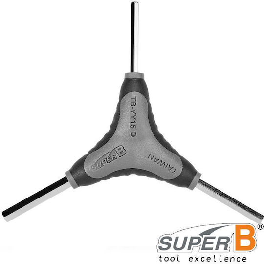 Super B Cheie Allen în Formă T-Piece cu Vârf de Dimensiunea Prizelor 6mm 880986