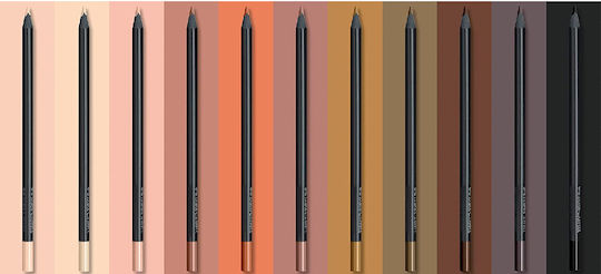 Faber-Castell Black Edition Skin Colours Colored Pencil Set Package of 1 packages