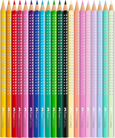Faber-Castell Sparkle Metal Butterfly Colored Pencil Set Package of 1 packages