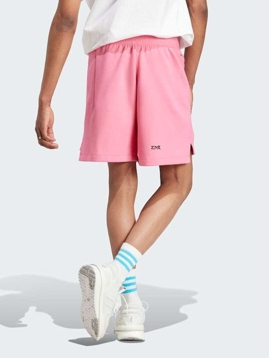 Adidas Αθλητική Ανδρική Βερμούδα Ροζ