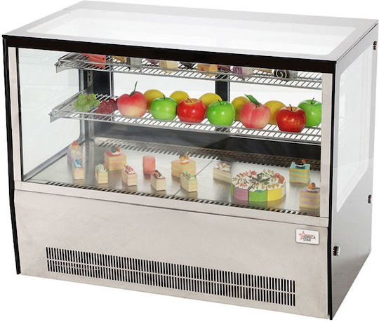 Bonner Maintenance Showcase Tabletop with 3 Levels 90x53x73cm Refrigerated Display GN-900RT