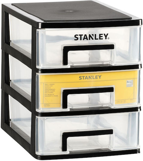 Stanley Συρταριέρα Εργαλείων Plastic with 3 Drawers W15xD21.5xH19cm