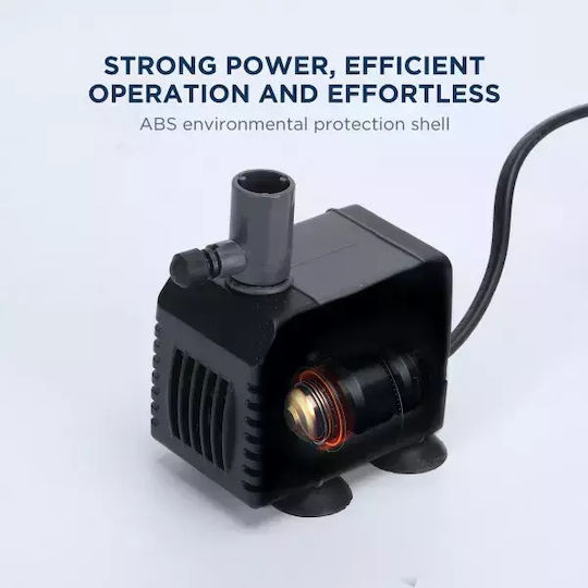 Nobleza Aquarium Circulation Pump Water Circulator - Aquarium Pump 600L/h 12W