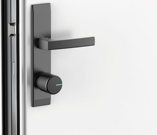 Tedee Electronic Lock in Silver Color with Bluetooth Connectivity