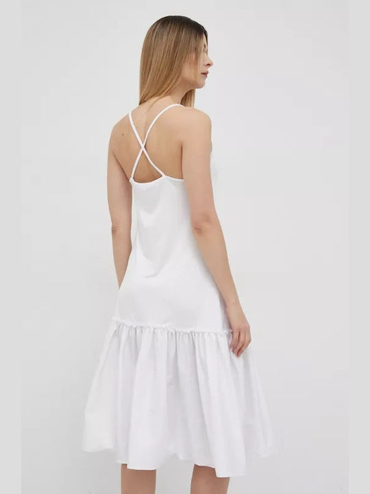 Liu Jo Καλοκαιρινό Mini Φόρεμα Λευκό