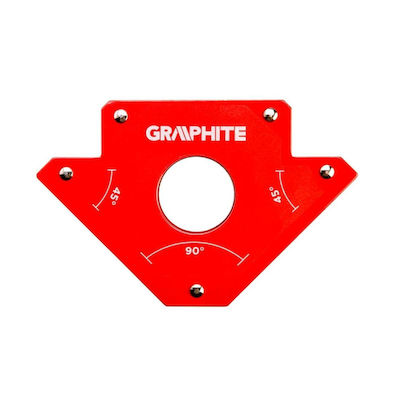 Graphite 56H901 Unghiul de sudare cu capacitate magnetică 11.4kg & unghiuri 45° / 90°