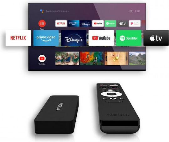 Nokia Smart TV Stick Full HD Bluetooth / Wi-Fi / HDMI Google Assistant Compatible