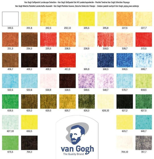 Royal Talens Van Gogh Landscape Selection Set von Buntstiften mit 48 Farben 90820148