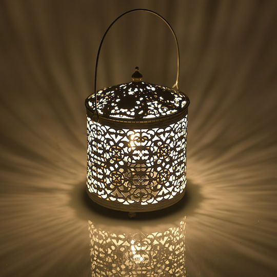 Inart Felinar Lustră Decorativă Lampion Alb