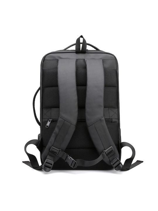 Forecast 2102 Waterproof Laptop Backpack for 15.6" Laptop with USB Port in Black Colour