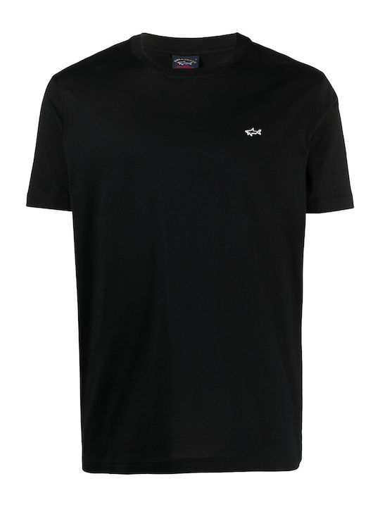 Paul & Shark Ανδρικό T-shirt Κοντομάνικο Μαύρο