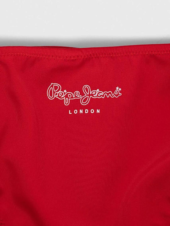 Pepe Jeans Παιδικό Μαγιό Μπικίνι Κόκκινο