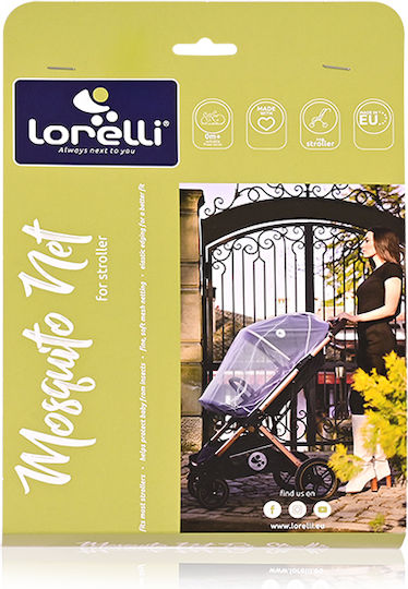 Lorelli Plasă Împotriva Țânțarilor Pentru Cărucior Neagră