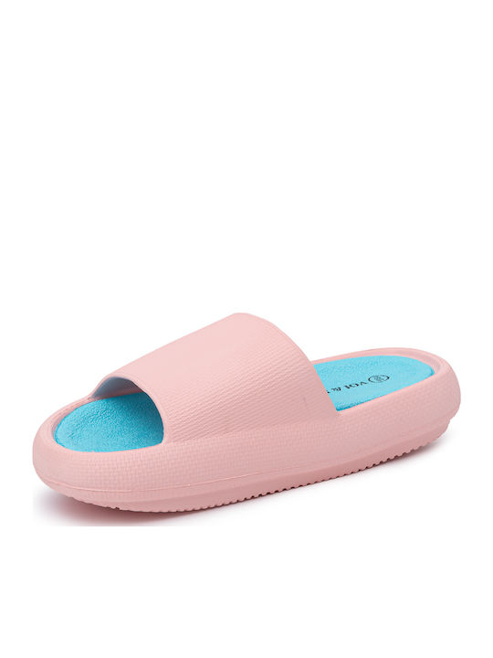 Women's Flip Flops in Pink Color