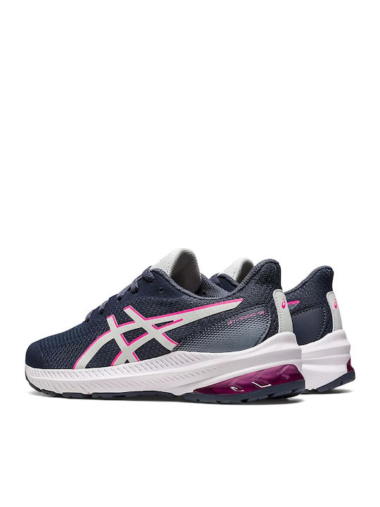 GT-1000 12 GS Kids Sports Shoes Running with Laces Navy Blue