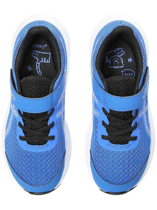 PATRIOT 13 Kids Sports Shoes Running with Hoop & Loop Closure Blue