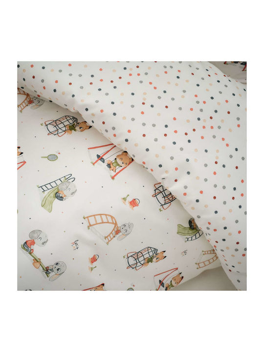 Vesta Home Cotton Baby Quilt 120x160cm Multicolour