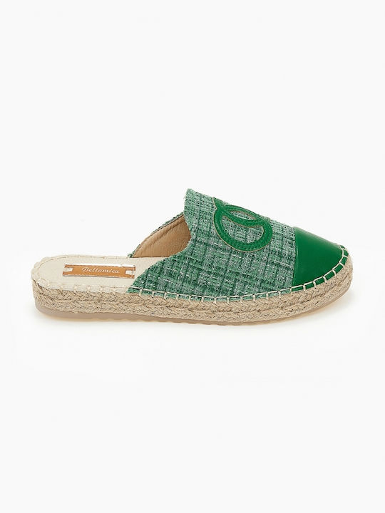 Issue Fashion Flat Mules Green 0295/8004338