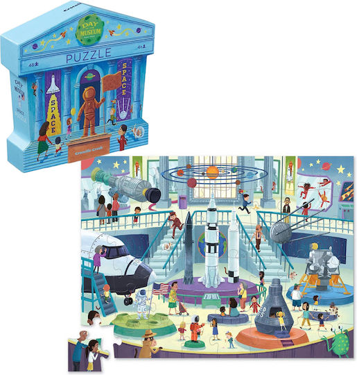 Kids Puzzle Space Day at The Museum Puzzle for 4+ Years 48 Pieces Crocodile Creek