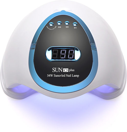 Sun Sun C3 Plus Φουρνάκι Νυχιών UV / LED 54W Λευκό