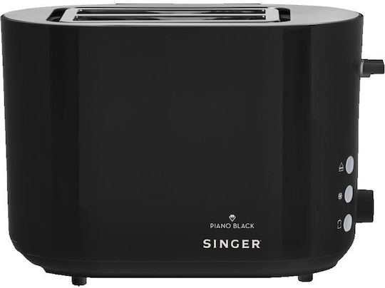 Singer Toaster 2 Slots 850W Black