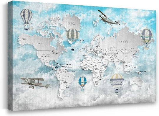 Walls Kids Wall Art Framed Map Designs