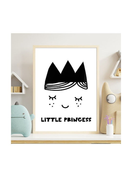 Walls Детско Рамка Little Princess с Бяла Рамка от Дърво 30x40см