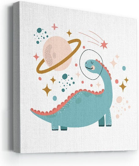 Walls Kids Wall Art Space Dinosaur 90x90cm